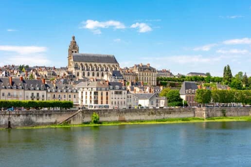 Vue de Blois illustrant la distribution de flyer et prospectus